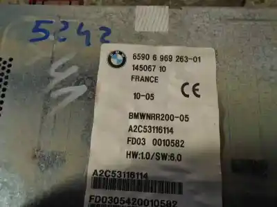 Second-hand car spare part dvd system for bmw x3 (e83) 3.0 d oem iam references 65906969263  