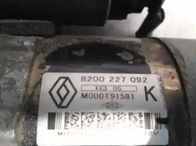 Автозапчасти б/у двигатель запускается за renault megane ii sedán (lm0/1_) 1.5 dci (lm0f, lm0t, lm2b) ссылки oem iam 8200227092  