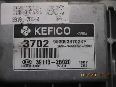 Second-hand car spare part ecu engine control for kia soul (am) g4fc oem iam references   