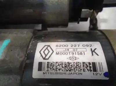 Автозапчастина б/у двигун запускається для renault clio ii fase ii (b/cb0) authentique посилання на oem iam 8200227092  