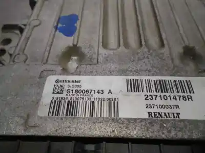Second-hand car spare part ecu engine control for renault fluence k9k j8 oem iam references 237101478r  