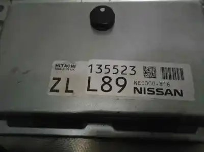 Second-hand car spare part ecu engine control for nissan note (e12) 1.2 oem iam references 237033vu0a  