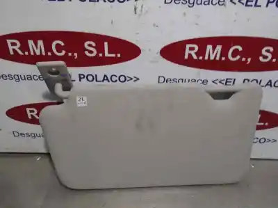 Peça sobressalente para automóvel em segunda mão para-sol direito por nissan note (e12) 1.2 referências oem iam   