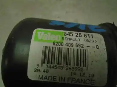 Pezzo di ricambio per auto di seconda mano tiranti e motorino del tergicristallo anteriore per renault kangoo d/k9k b8 riferimenti oem iam 8200409692  