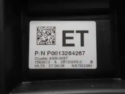 Second-hand car spare part dashboard for opel corsa d essentia oem iam references p0013264267  