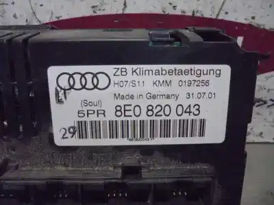 Автозапчасти б/у климат-контроль за audi a4 b6 (8e2) 2.0 ссылки oem iam 8e0820043  