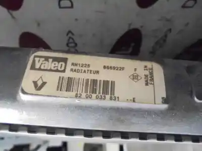 Автозапчастина б/у водяний радіатор для renault clio ii fase ii (b/cb0) authentique посилання на oem iam 8200033831  