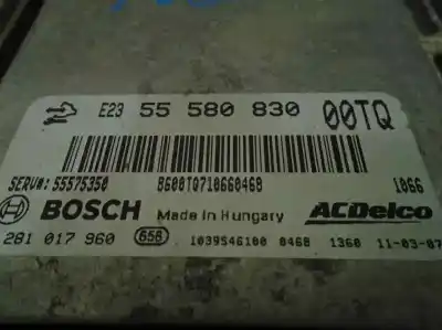 Second-hand car spare part ecu engine control for opel corsa d essentia oem iam references 5558083000tq  