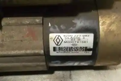 Second-hand car spare part starter motor for renault kangoo (f/kc0) authentique oem iam references 8200227092   Second-hand car spare part starter motor for renault kangoo (f/kc0) authentique oem iam references 8200227092