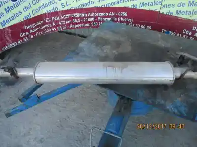 Peça sobressalente para automóvel em segunda mão escapamento central por fiat stilo (192) 1.6 16v referências oem iam   