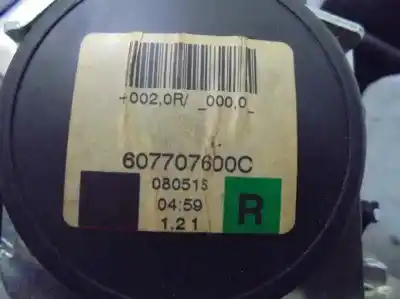 Pezzo di ricambio per auto di seconda mano cintura di sicurezza anteriore destra per opel corsa d 1.4 lpg (l08.l68) riferimenti oem iam 607707600c  