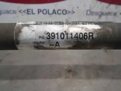 Автозапчастина б/у передня ліва трансмісія для dacia dokker k9k c6 посилання на oem iam 391011406r  