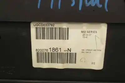 Peça sobressalente para automóvel em segunda mão quadrante por renault clio iii 1.5 dci diesel cat referências oem iam 8200761861n  