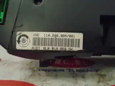 Second-hand car spare part speedometer for audi a3 (8l1) 1.9 tdi oem iam references   