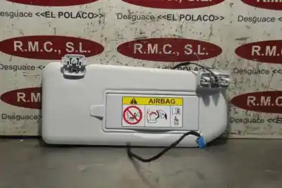 Peça sobressalente para automóvel em segunda mão para-sol direito por peugeot 508 bh01 referências oem iam 