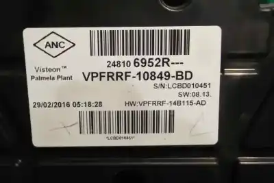 Second-hand car spare part speedometer for renault clio iv business oem iam references 248106952r  