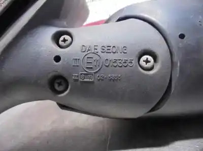 Second-hand car spare part right rearview mirror for daewoo lanos a15smsg oem iam references 015355  