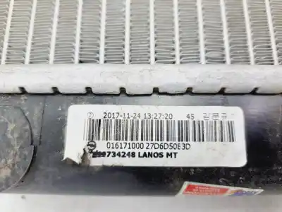 Second-hand car spare part water radiator for daewoo lanos a15smsg oem iam references 734248  