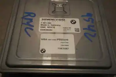 Second-hand car spare part ecu engine control for bmw 3 (e90) 325 i oem iam references 7561684  