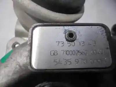 Peça sobressalente para automóvel em segunda mão turbocompresor por fiat idea van (350_) jtd multijet (350bxb1a) referências oem iam 73501343  