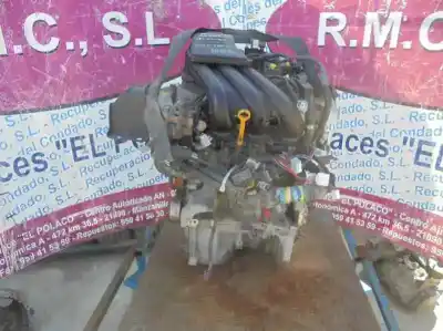 Pezzo di ricambio per auto di seconda mano MOTORE COMPLETO per NISSAN MICRA (K13K/KK)  Riferimenti OEM IAM HR12  
