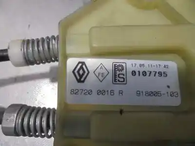 Peça sobressalente para automóvel em segunda mão elevador de vidros traseiro direito por renault fluence k9k j8 referências oem iam 827200016r  