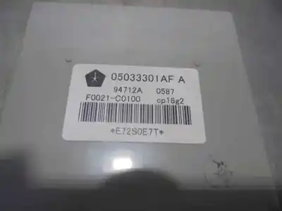 Автозапчасти б/у электронный модуль за jeep compass (mk) d byl + serial ссылки oem iam 05033301afa  