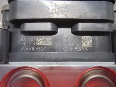 Pezzo di ricambio per auto di seconda mano abs per renault clio v (bf_) 1.5 blue dci 115 (b7ad) riferimenti oem iam 0265956794  