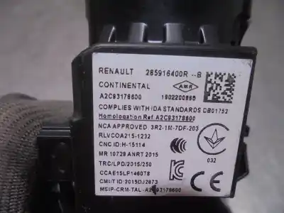 Second-hand car spare part ignition switch for renault clio v (bf_) 1.5 blue dci 115 (b7ad) oem iam references 285916400r  