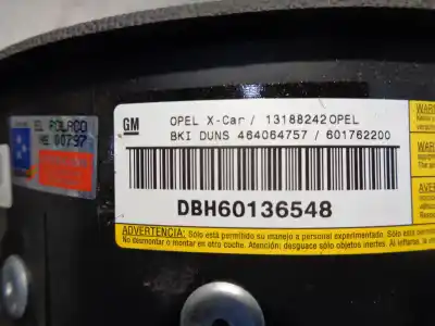 Peça sobressalente para automóvel em segunda mão airbag dianteiro esquerdo por opel combo familiar referências oem iam 13188242  