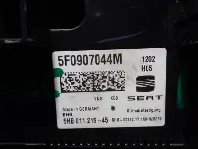 Автозапчасти б/у климат-контроль за seat leon (5f1) cxx ссылки oem iam 5f0907044  