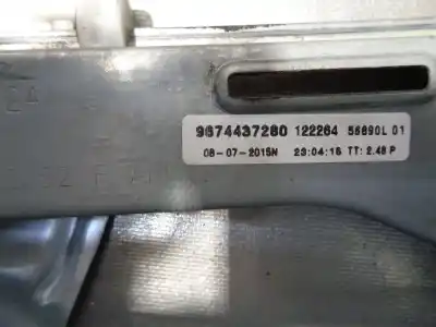 Peça sobressalente para automóvel em segunda mão elevador de vidros traseiro direito por citroen celysée exclusive referências oem iam 9674437280  