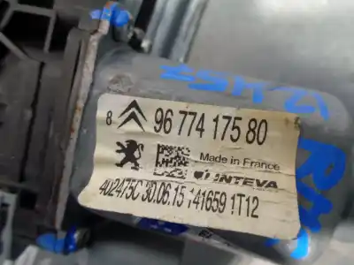 Second-hand car spare part rear left window regulator for citroen celysée exclusive oem iam references 9674437380  