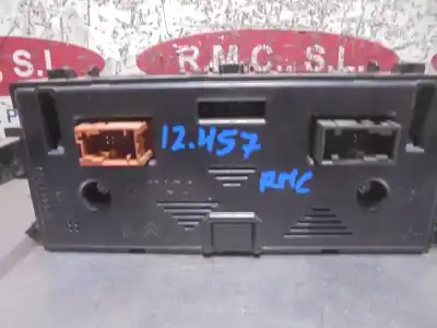 Second-hand car spare part climate control for citroen celysée exclusive oem iam references 96746550zd  