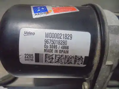 Peça sobressalente para automóvel em segunda mão motor do limpa para brisas por citroen celysée exclusive referências oem iam 9675018280  