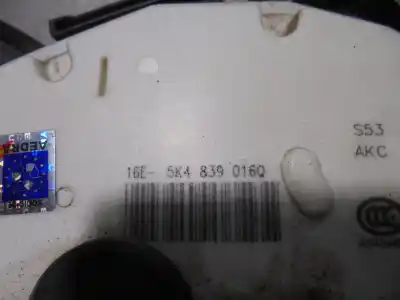 Автозапчастина б/у замок заднього правого дверя для seat leon (5f1) reference посилання на oem iam 5k4839016  