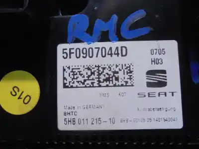 Автозапчастина б/у клімат-контроль для seat leon (5f1) reference посилання на oem iam 5f0907044  