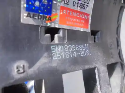 Автозапчастина б/у завнішня ручка задня ліва для seat leon (5f1) reference посилання на oem iam 5n0839885  