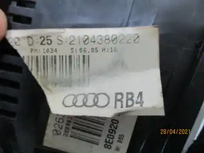 Second-hand car spare part dashboard for audi a4 b6 (8e2) 1.9 tdi oem iam references   