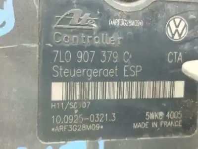 Peça sobressalente para automóvel em segunda mão abs por porsche cayenne (9pa) s 4.5 referências oem iam 7l0614111h  