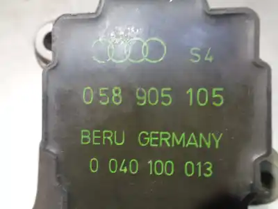 Автозапчасти б/у катушка зажигания за audi a4 b5 (8d2) 1.8 t ссылки oem iam 058905105  