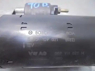Pezzo di ricambio per auto di seconda mano motorino di avviamento per audi a6 c5 (4b2) 2.5 tdi riferimenti oem iam 0001109021  