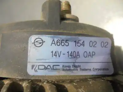 Автозапчастина б/у генератор для ssangyong kyron 2.0 xdi 4x4 посилання на oem iam a6651540202  