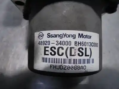 Second-hand car spare part abs for ssangyong korando 2.0 td oem iam references 4892034000  