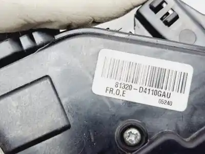 Peça sobressalente para automóvel em segunda mão fechadura da porta dianteira direita por kia optima jf gtline referências oem iam 81320d4110gau  