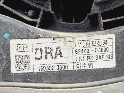 Second-hand car spare part passenger side right window regulator for kia optima jf gtline oem iam references 82480d4000  