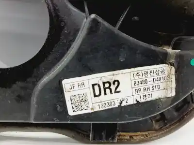 Peça sobressalente para automóvel em segunda mão elevador de vidros traseiro direito por kia optima jf gtline referências oem iam 83480d4010  