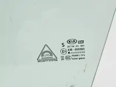 Peça sobressalente para automóvel em segunda mão vidro dianteiro esquerdo por kia optima jf gtline referências oem iam   