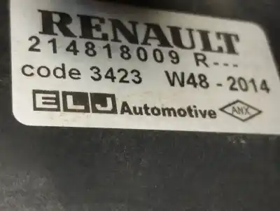 Автозапчастина б/у електро вентилятор для renault captur i ( j5 h5 ) 1.5 dci 90 посилання на oem iam 214818009r  