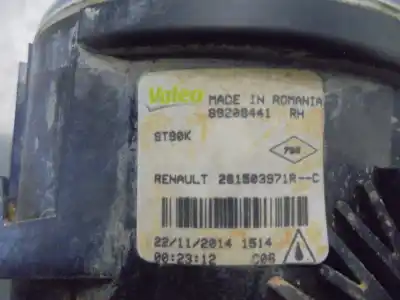 Автозапчасти б/у правая противотуманная фара за renault captur i ( j5 h5 ) 1.5 dci 90 ссылки oem iam 89208441  